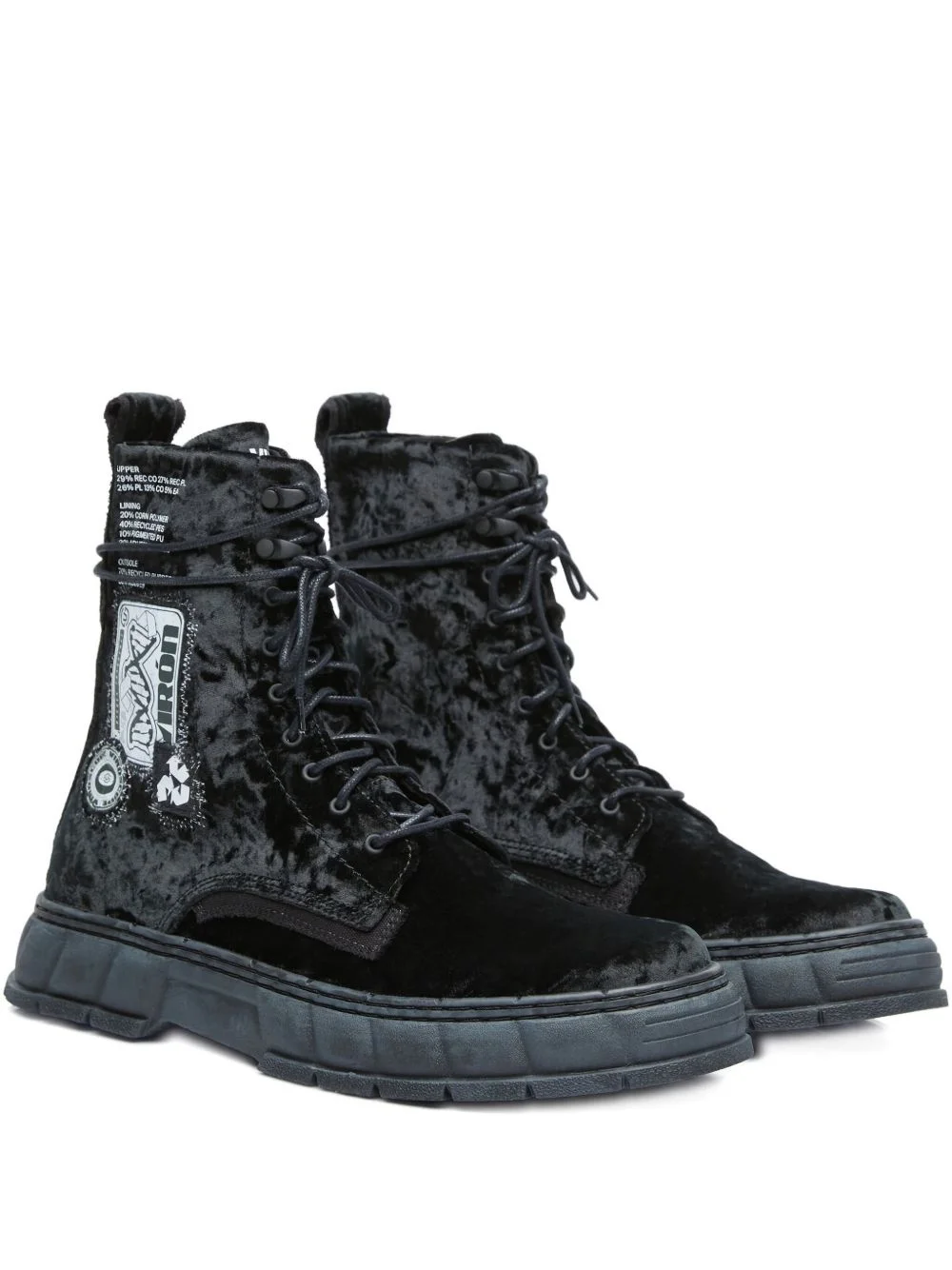 velvet boots - 1