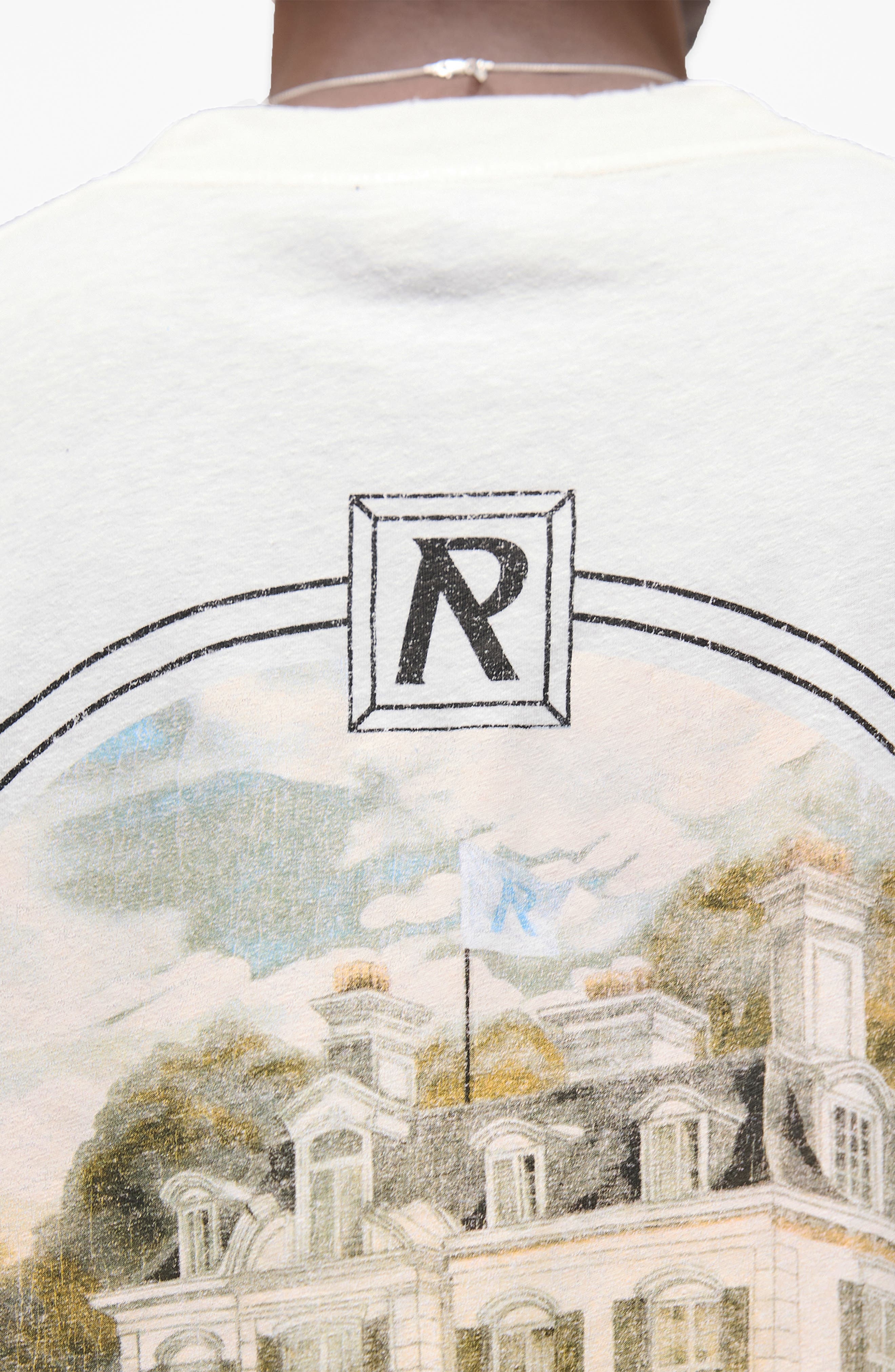Represent Revere Manor Graphic T-Shirt in Aged White at Nordstrom - 5