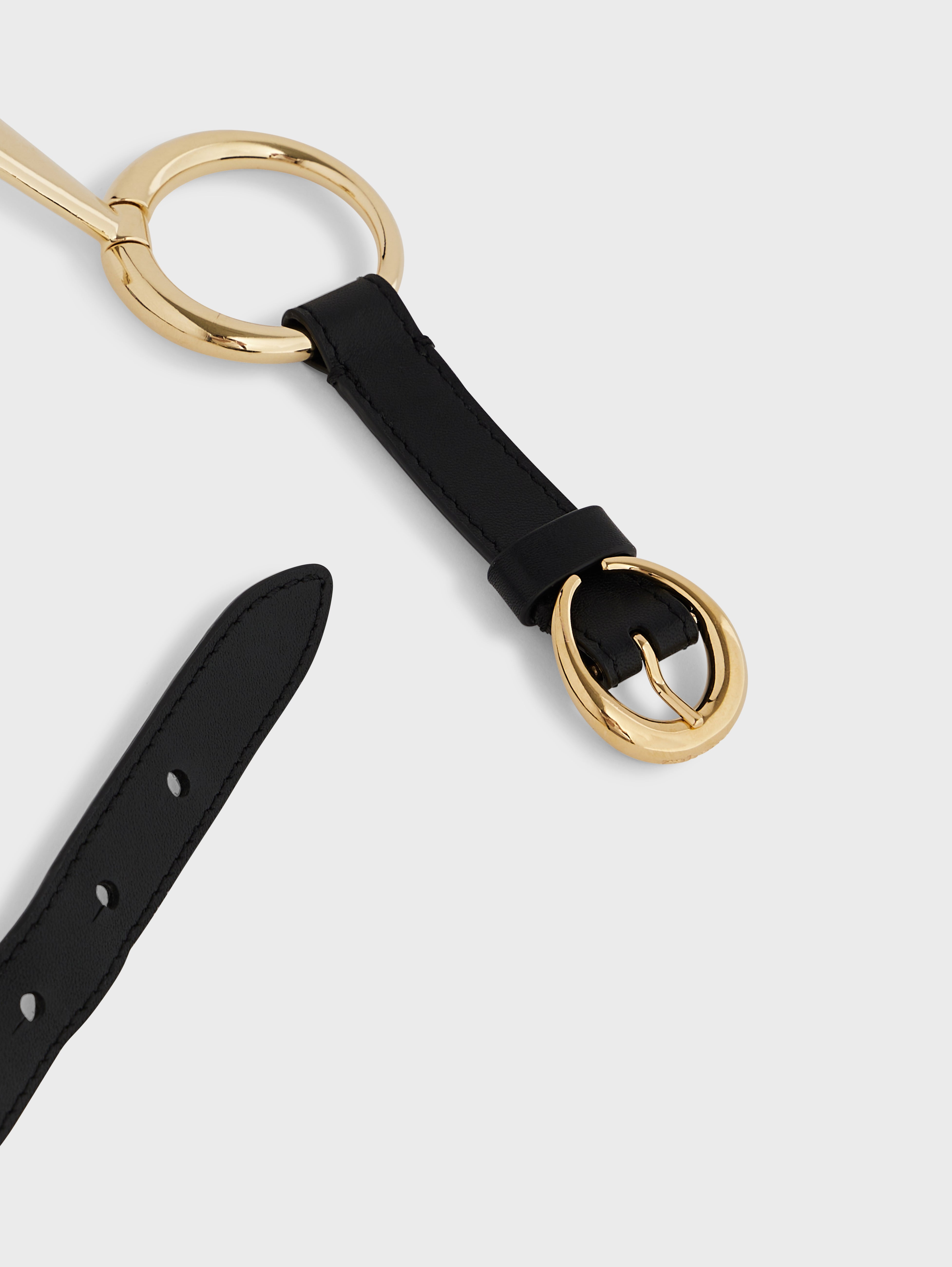 RING LEATHER BELT - 4