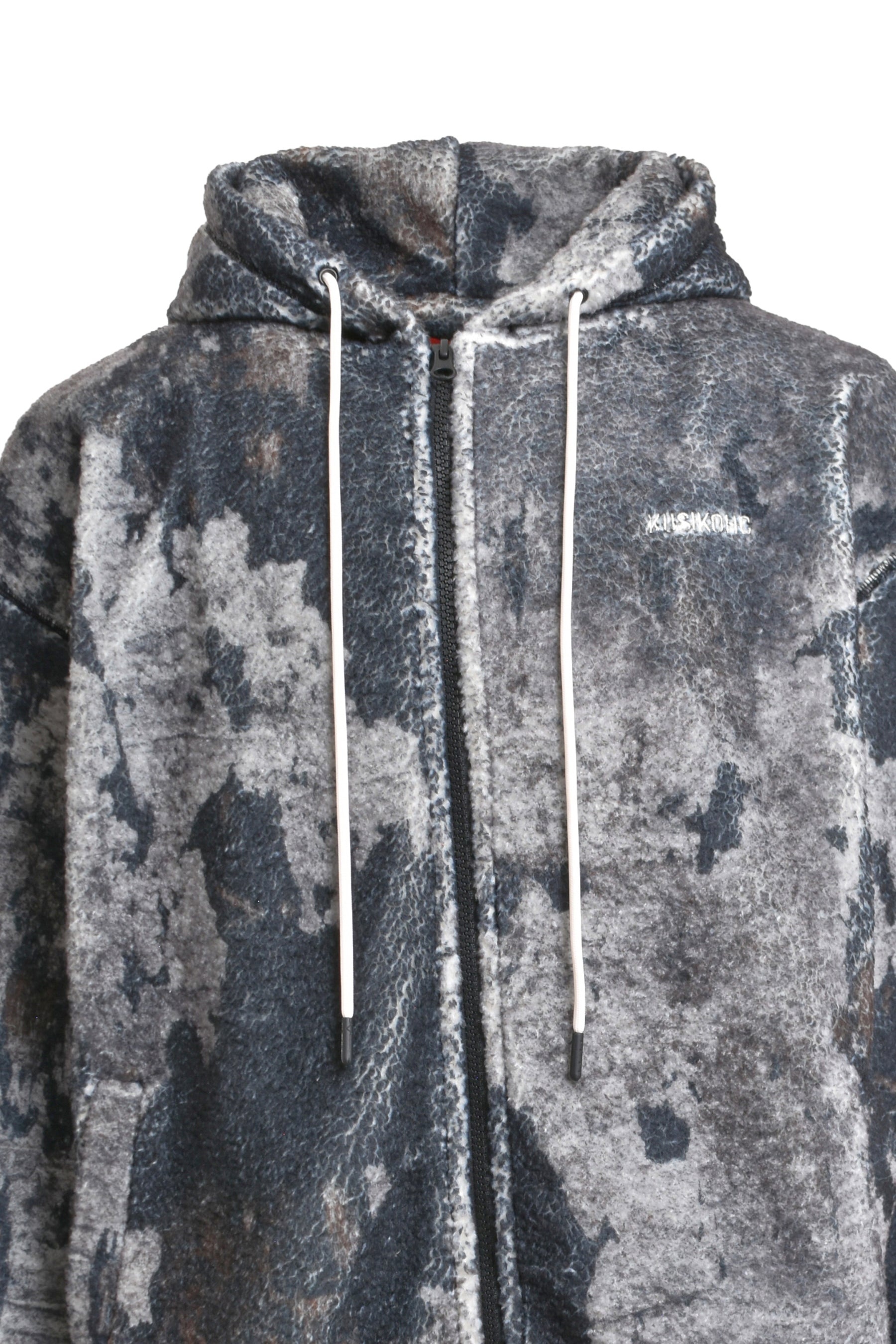 ジャケット・アウター KUSIKOHC BURNPRINT ZIP-UP FLEECE HOODIE KUSIKOHC BURNPRINT ZIP-UP FLEECE HOODIE