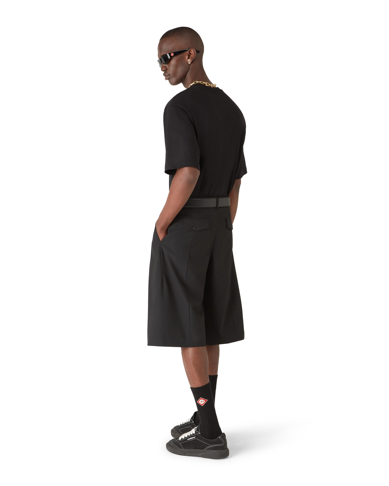 Casablanca Chrome Oversized Short Sleeve T-Shirt | Casablanca Paris - 2