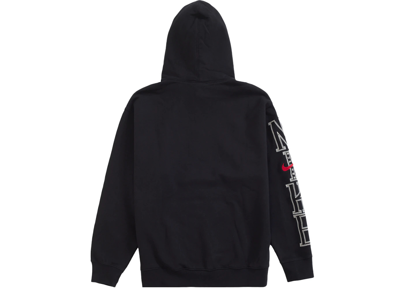 Supreme Nike Hooded Sweatshirt Black - 3