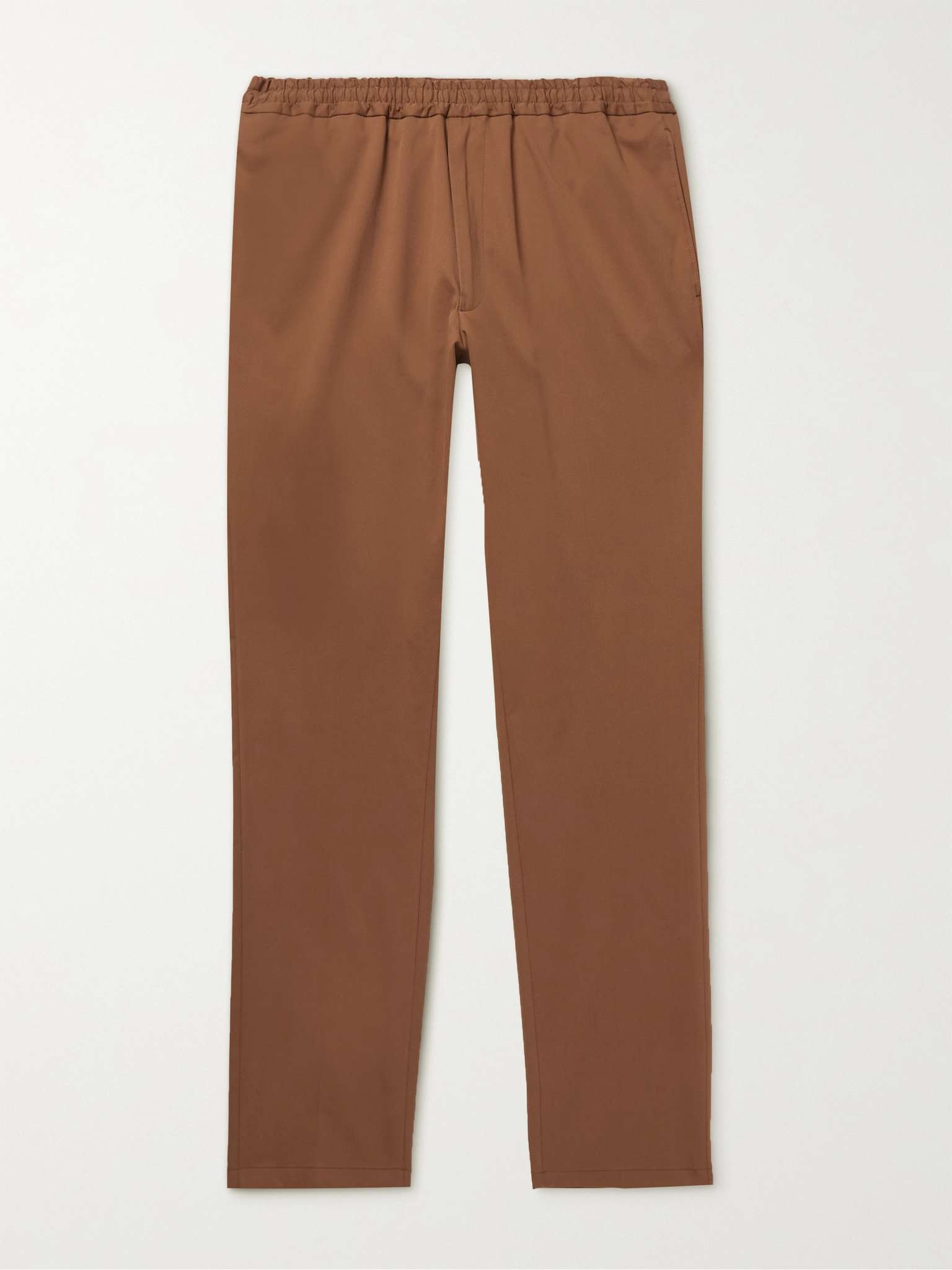 Stretch Organic Cotton-Twill Trousers - 1