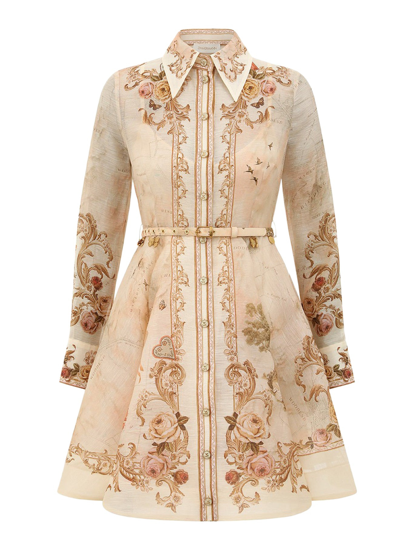 MEMENTO BUTTONED MINI DRESS - 2