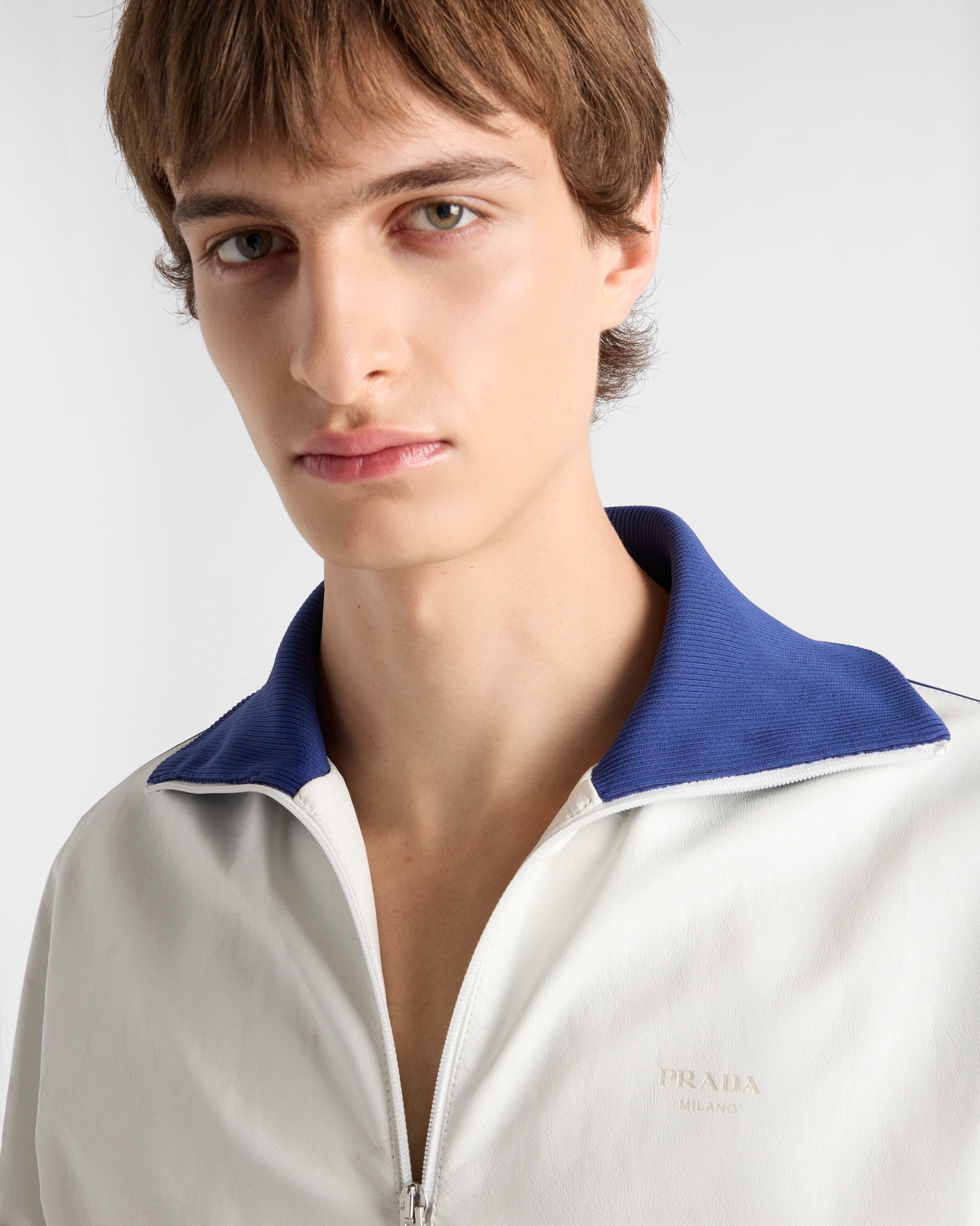 Nappa leather blouson jacket - 3