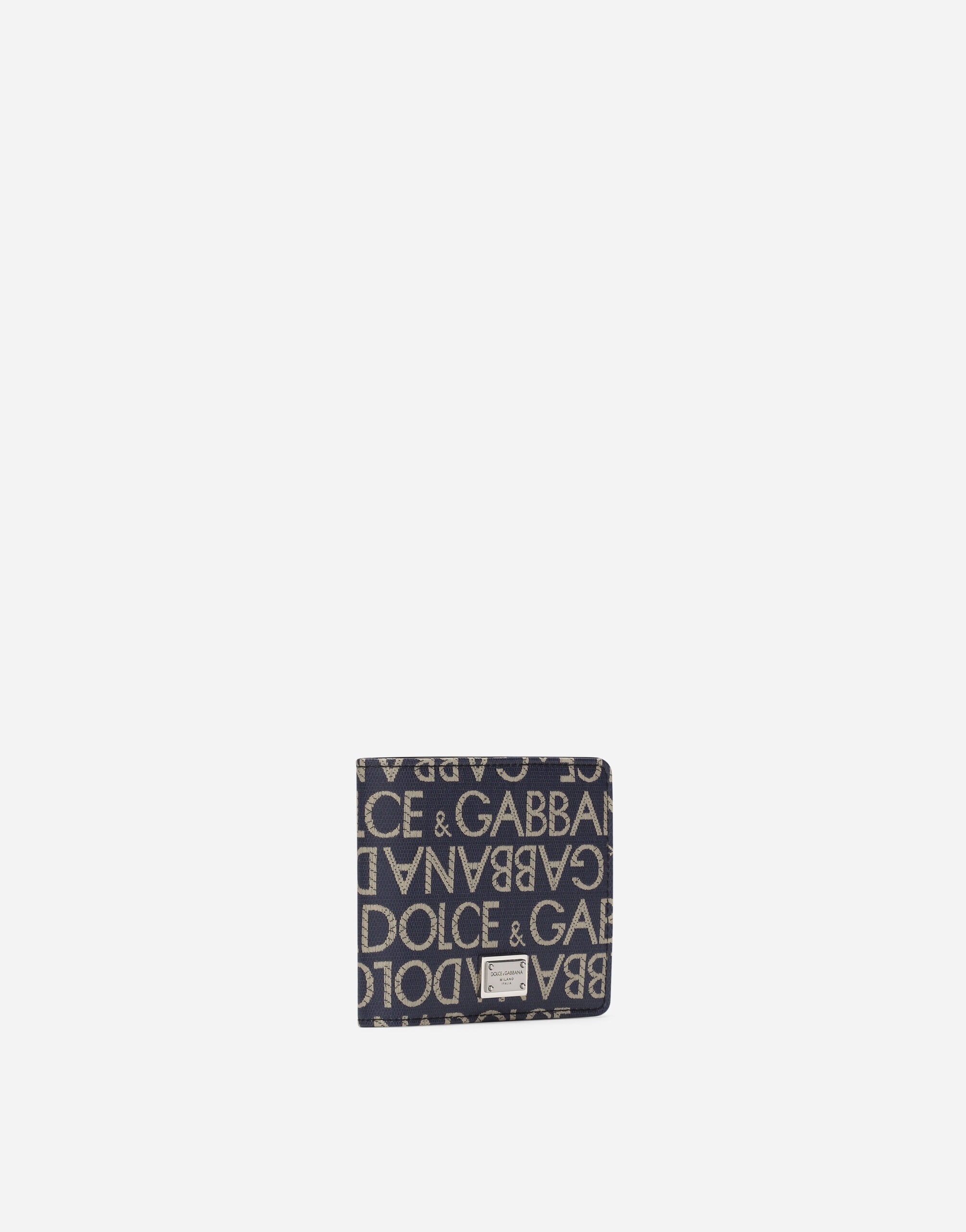 Coated jacquard bifold wallet - 2