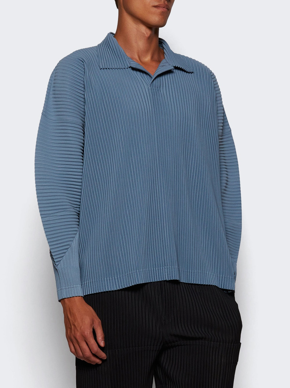 Polo Shirt Slate Blue - 2
