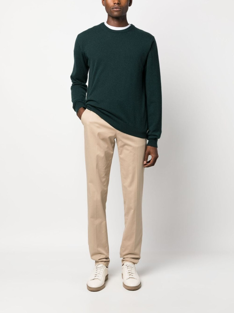 Brunello Cucinelli straight-leg chino trousers outlook