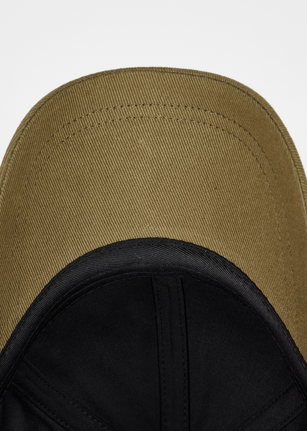 Khaki 'Signature Stripe' Trim Baseball Cap - 4