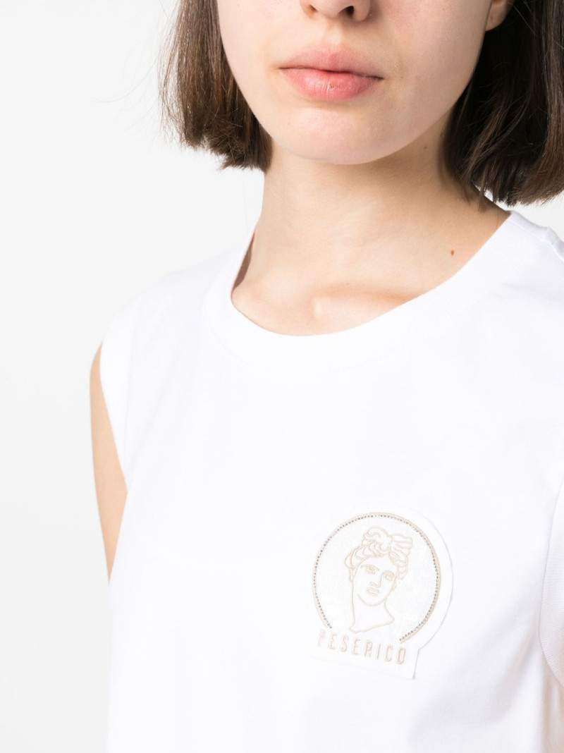 logo-patch tank top 5