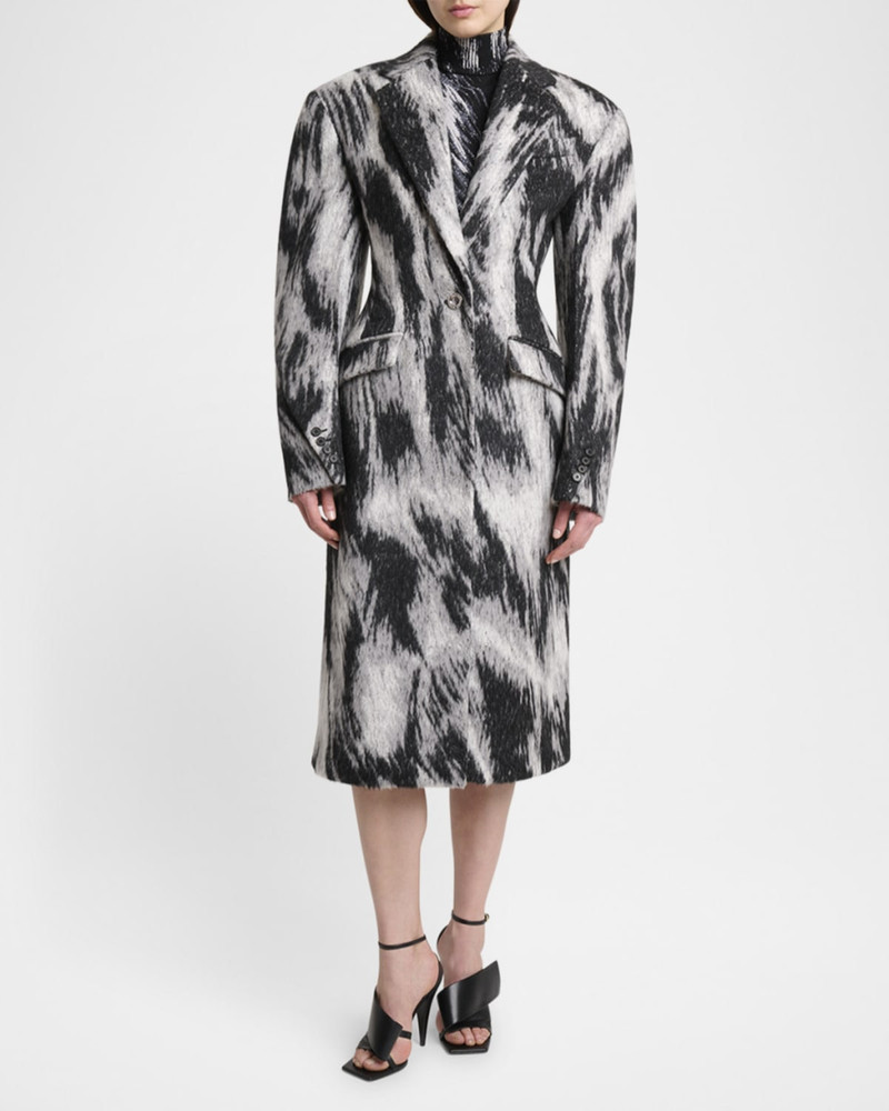 Givenchy Animal Cocoon Coat outlook