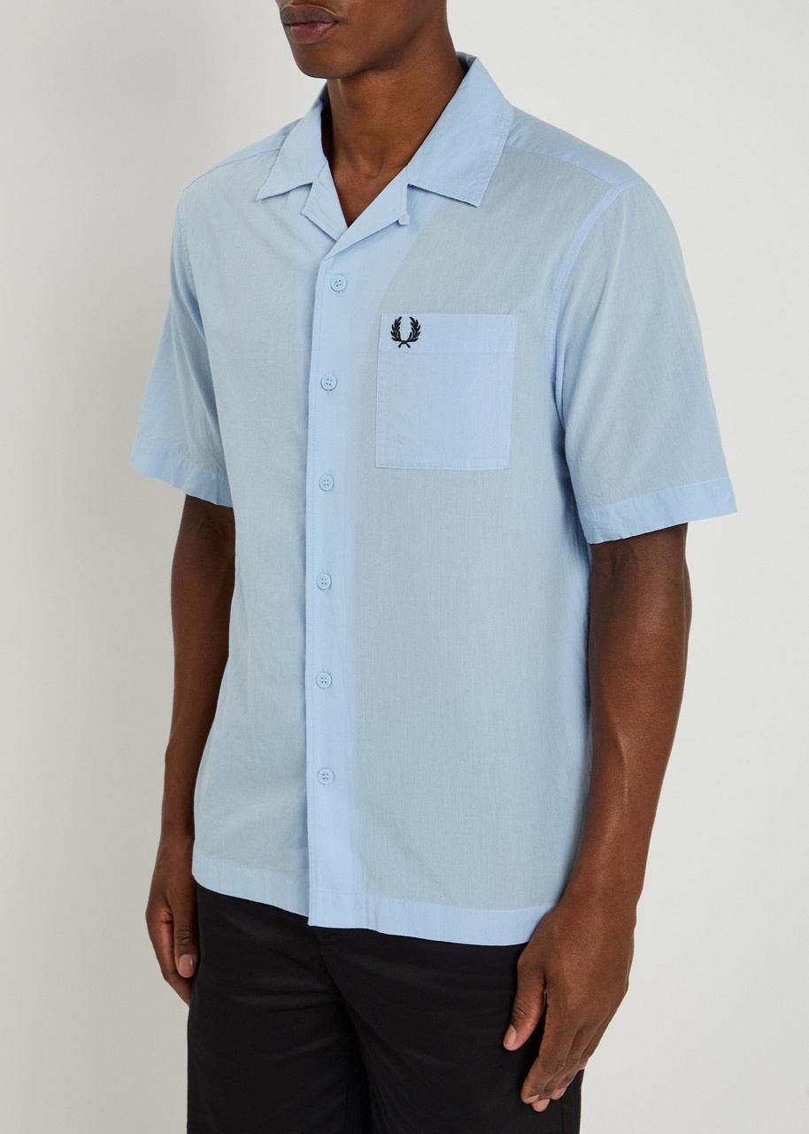 Fred Perry Logo-embroidered Cotton Shirt - 2