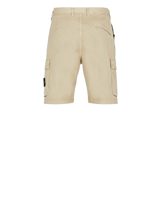 L0804 STRETCH BROKEN TWILL_GARMENT DYED 'OLD' EFFECT BEIGE - 2