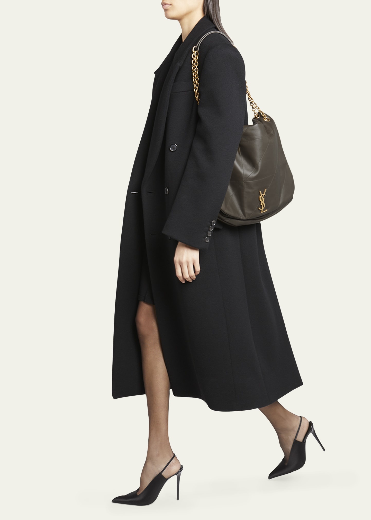 Jamie 4.3 Maxi Quilted Lambskin Chain Shoulder Bag - 5