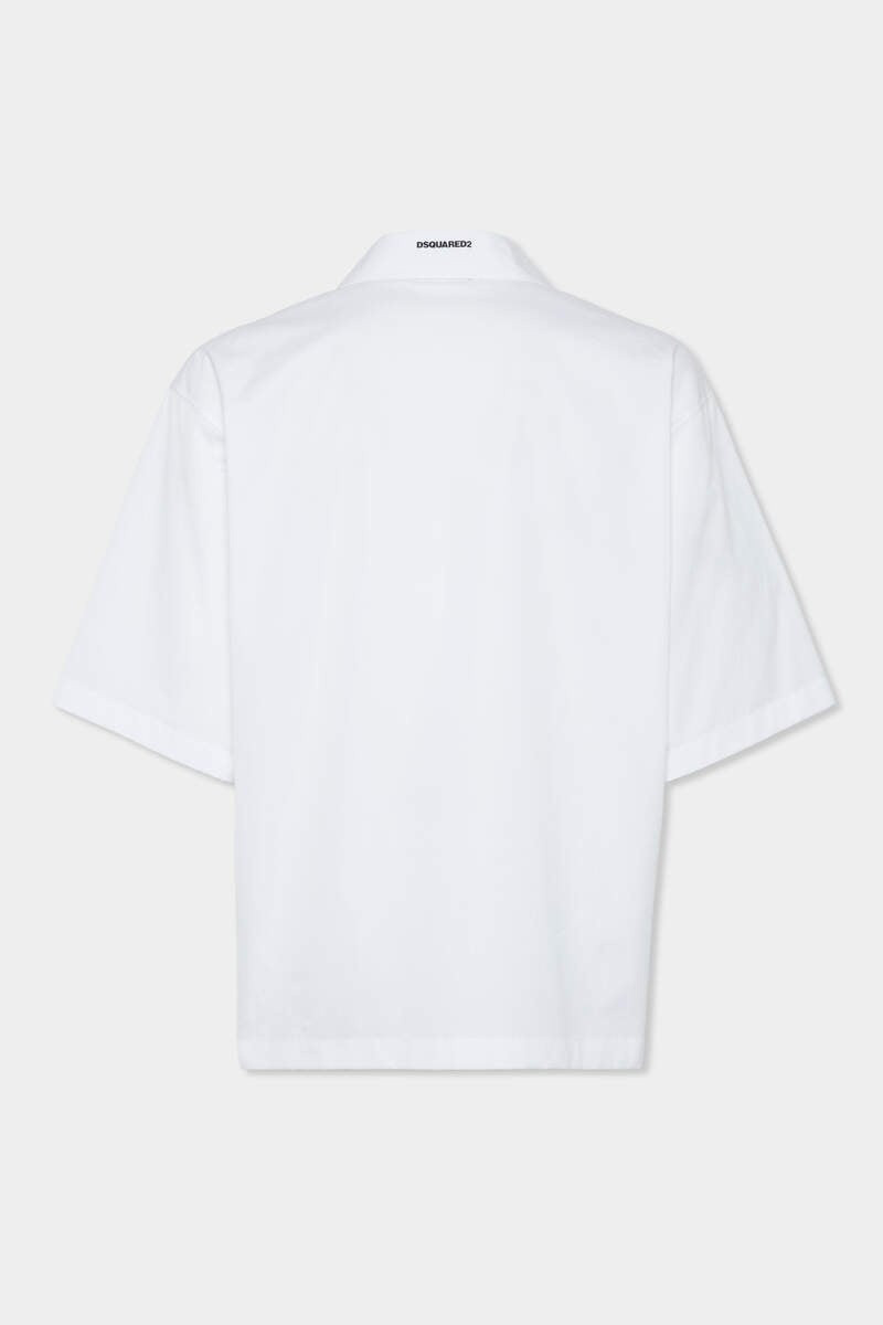 DSQUARED2 NOTCH COLLAR MUAY-THAI SHIRT outlook