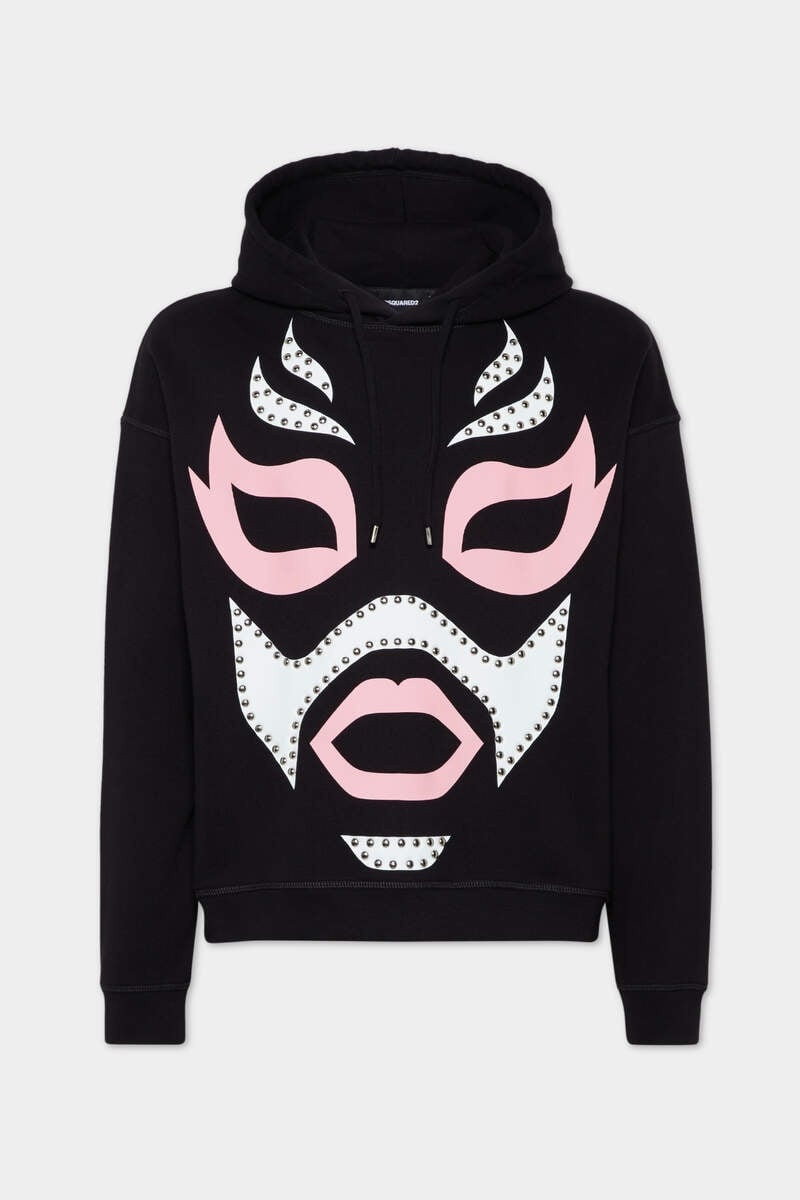 WASH RELAX FIT MASK HOODIE 1