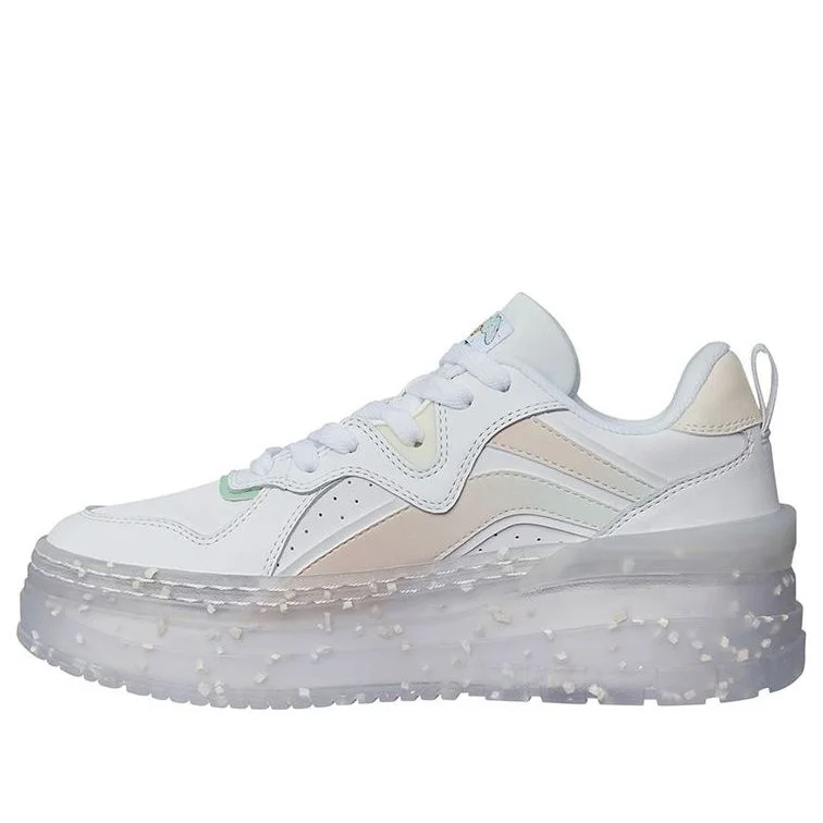 (WMNS) Li-Ning Platform Shoes 'White Pink' AGCS198-2 - 1