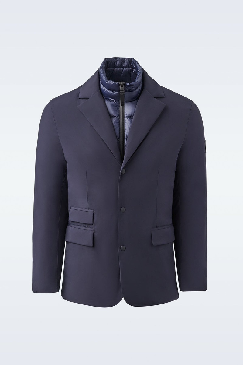 DAVID 2-In-1 stretch light down tailored jacket 1