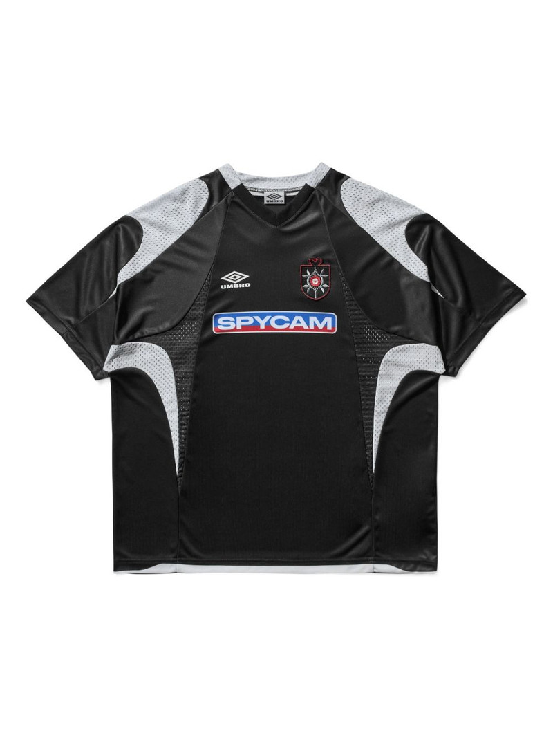 panelled-design T-shirt 1