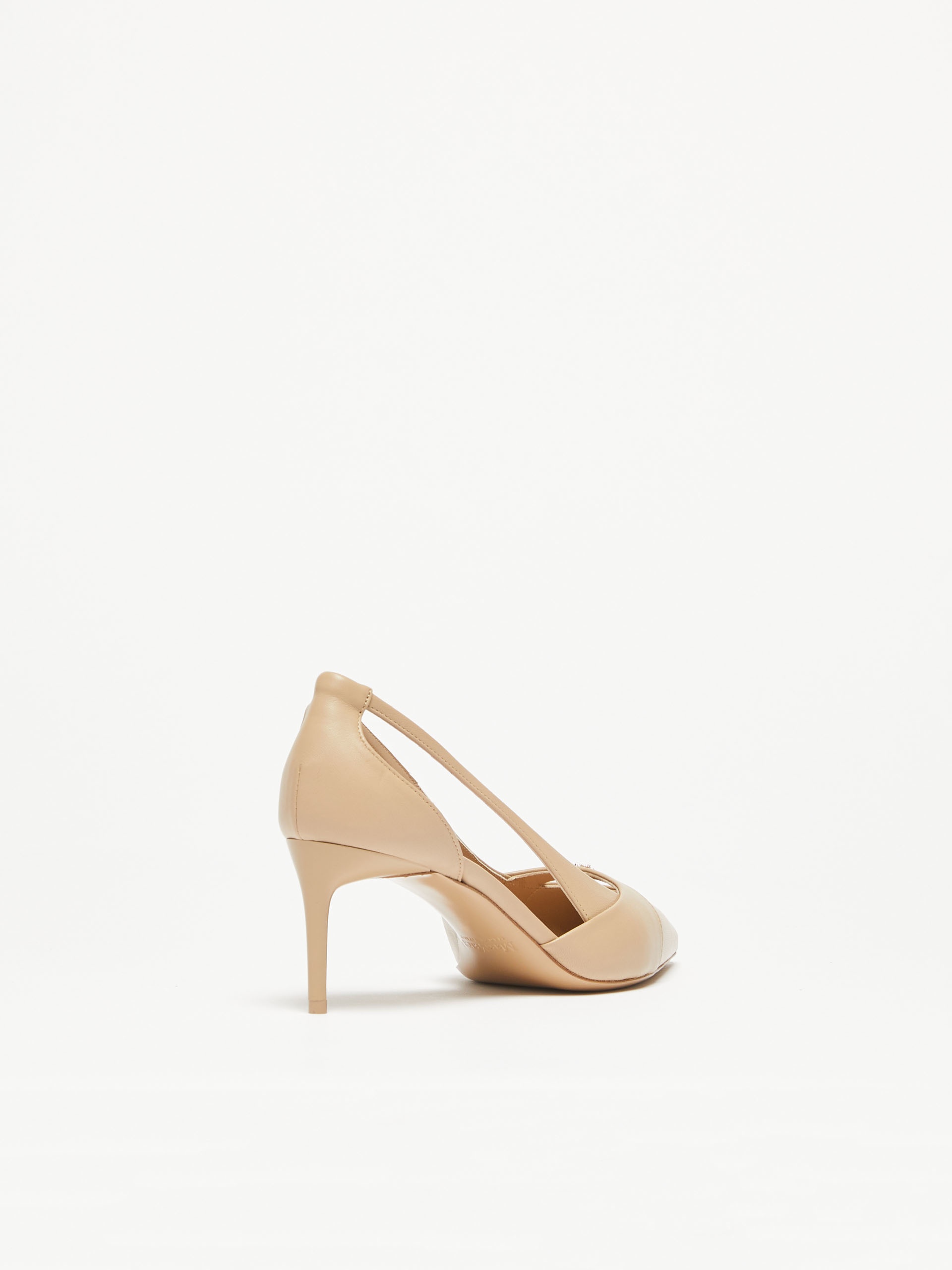 PAULA Nappa-leather court shoes - 3