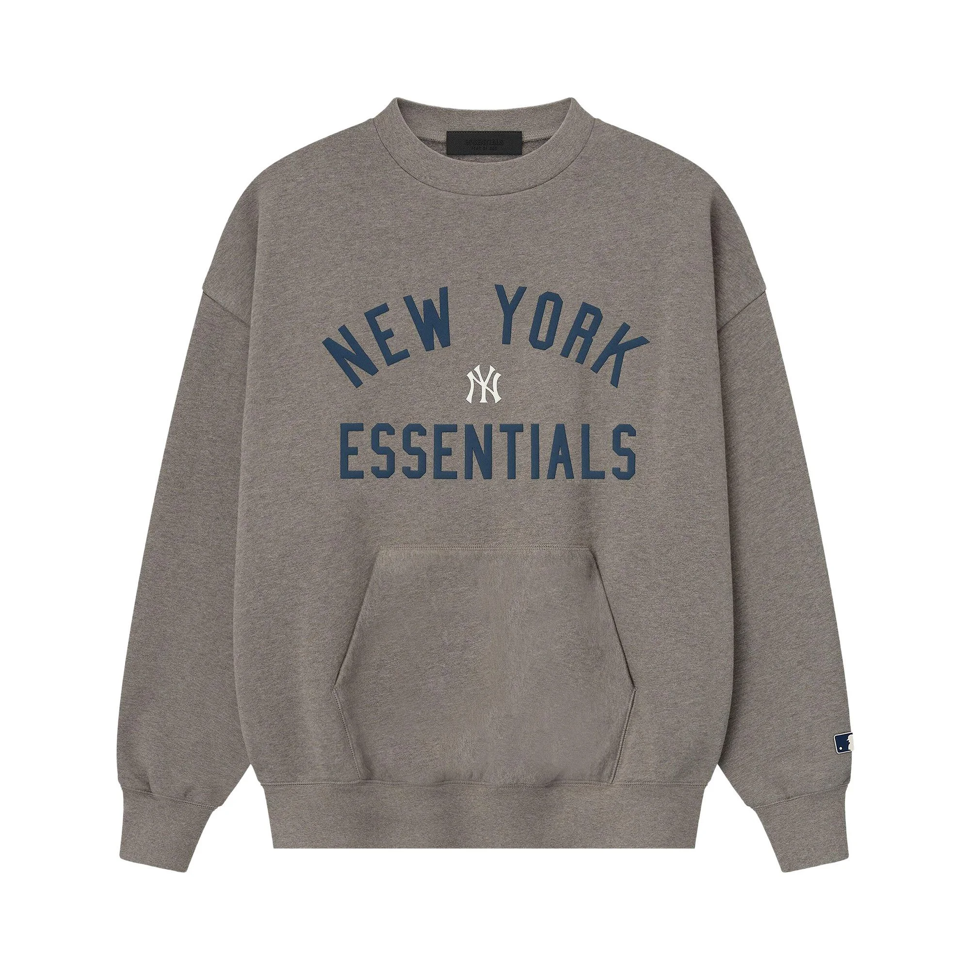 Fear of God Essentials Yankees Sport Crewneck 'Homestead Heather' - 1