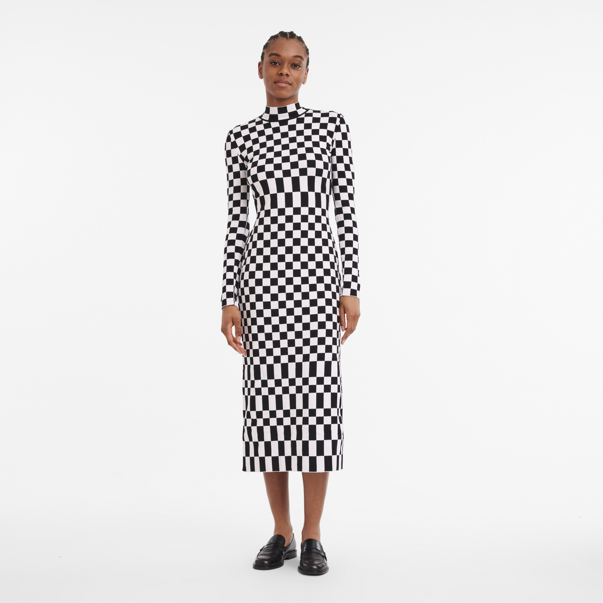 Fall-Winter 2023 Collection Dress Black/White - OTHER - 2