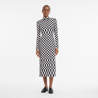 Longchamp Fall-Winter 2023 Collection Dress Black/White - OTHER outlook