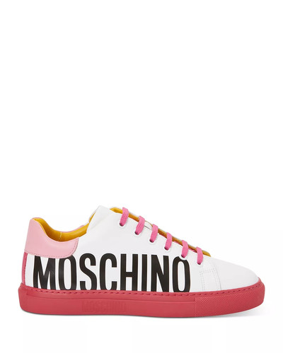 Moschino Women's Lace Up Sneakers outlook