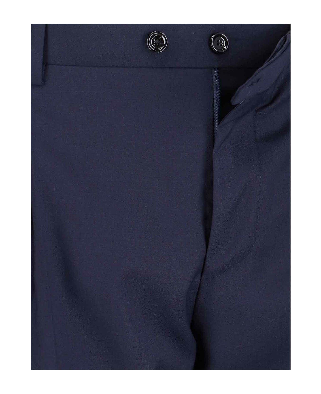 Single-breasted Virgin Wool Suit - 5