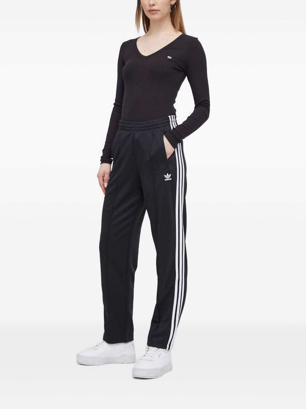 stripe-detail track pants - 2
