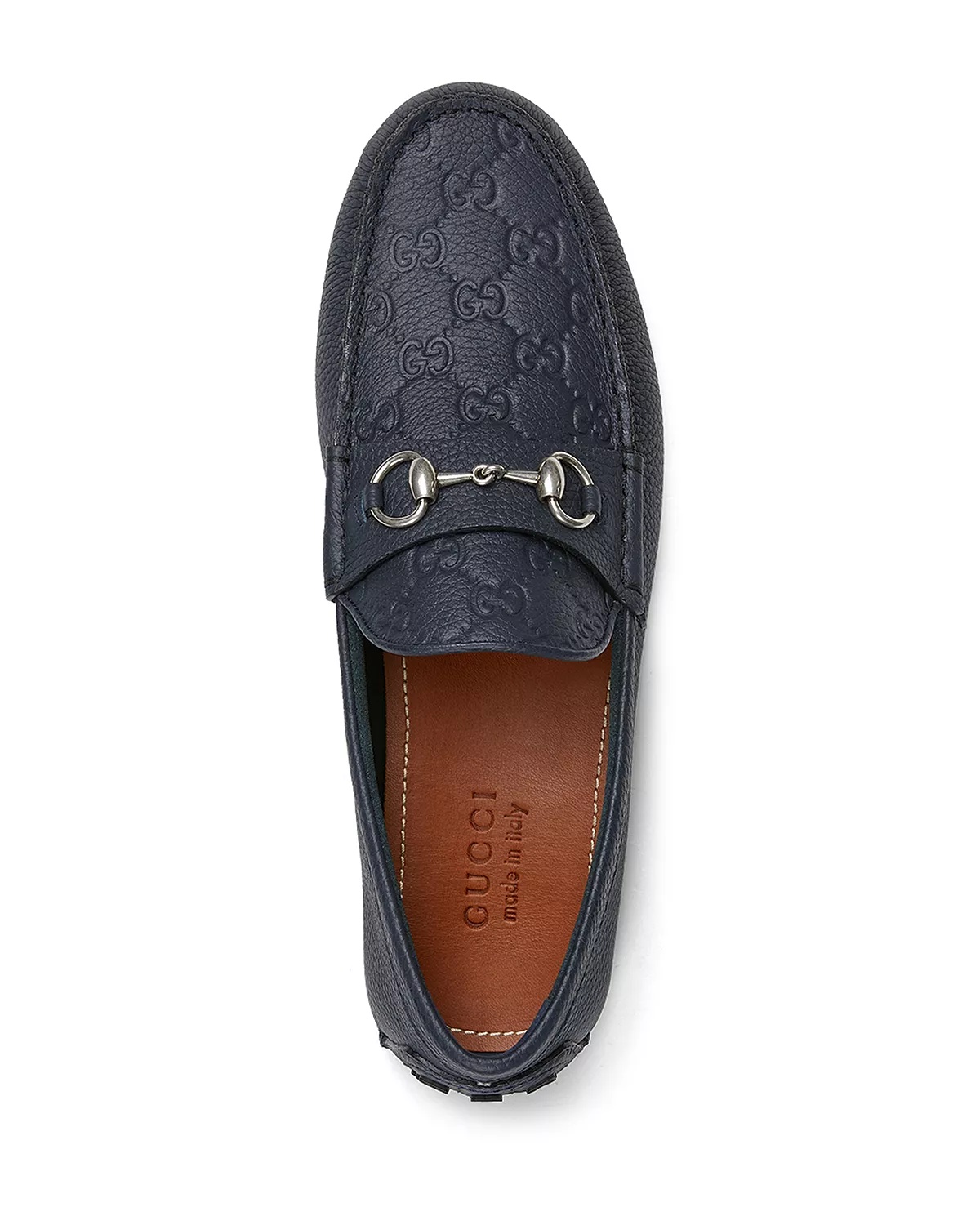 Men's GG Leather Horsebit Drivers - 3