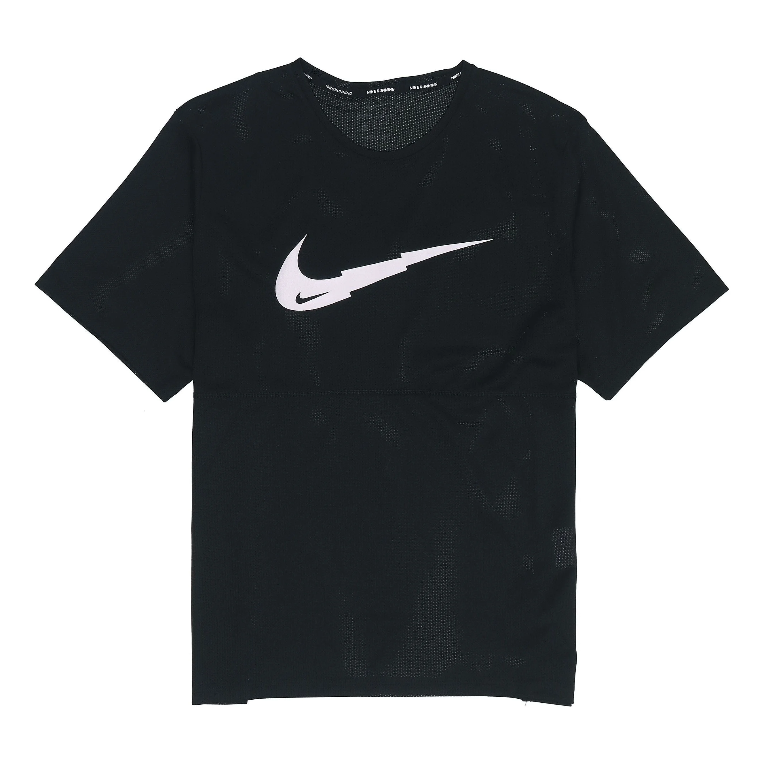 Nike Quick Dry Breathable Mesh Sports Short Sleeve Black DB4006-010 - 1