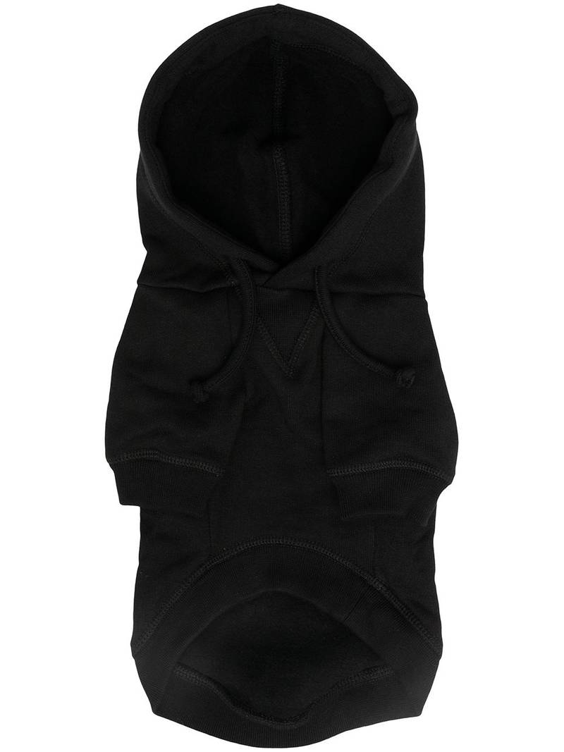 Icon logo print hoodie 1