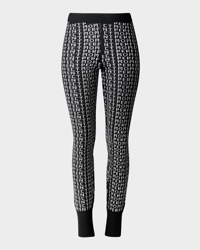 Monogram Merino Wool Leggings 1