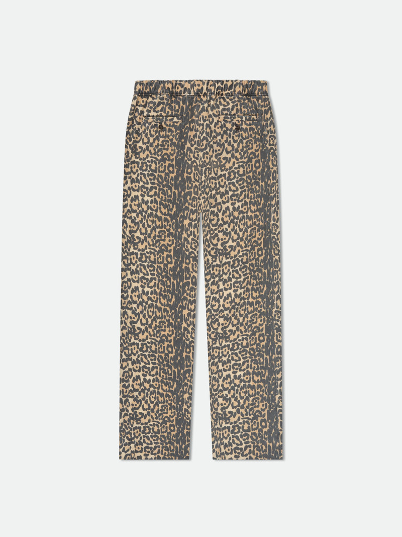 Rhude LEOPARD DROP-CROTCH TROUSER outlook