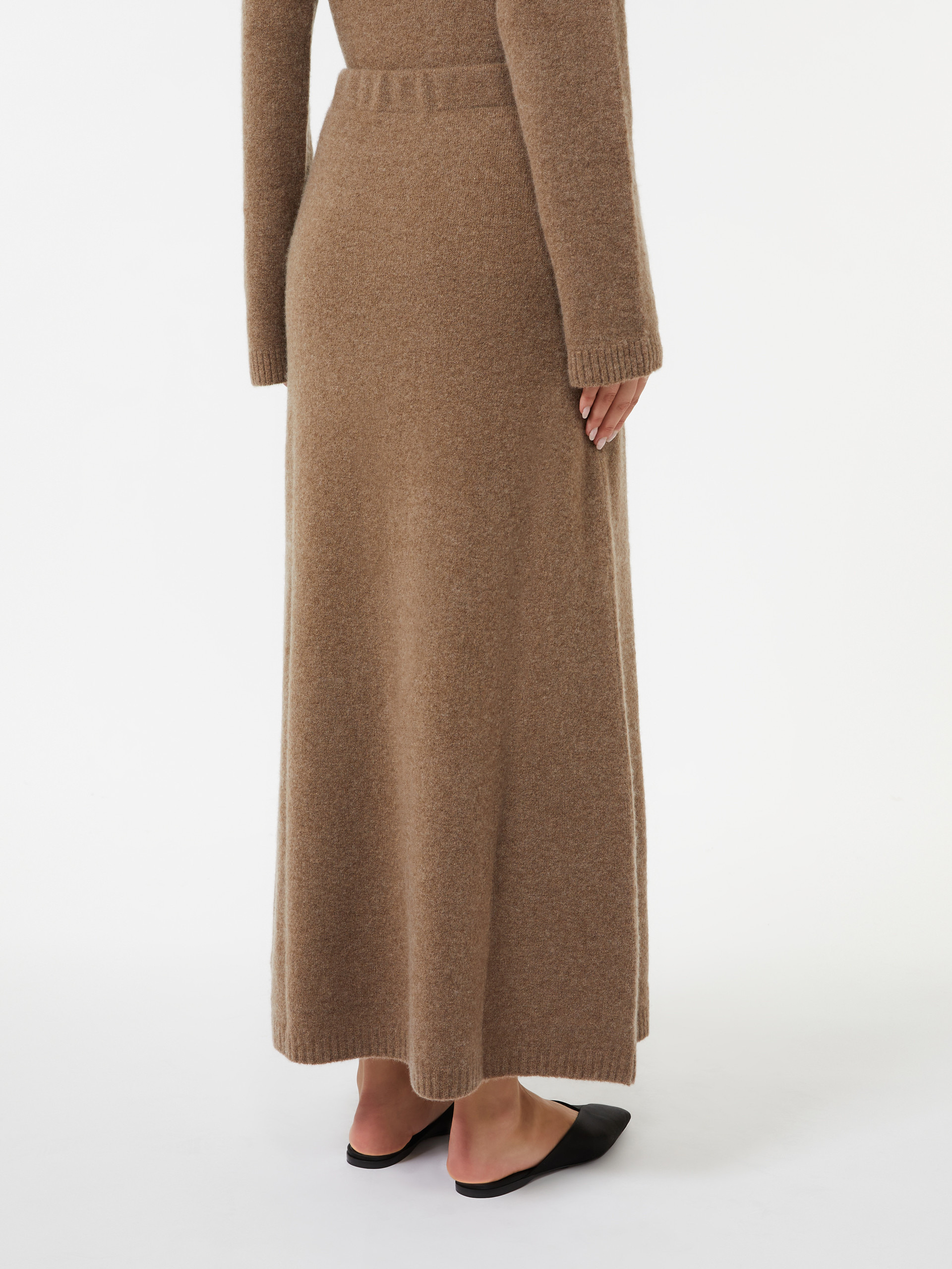 DORINA Stretch cashmere yarn skirt - 4