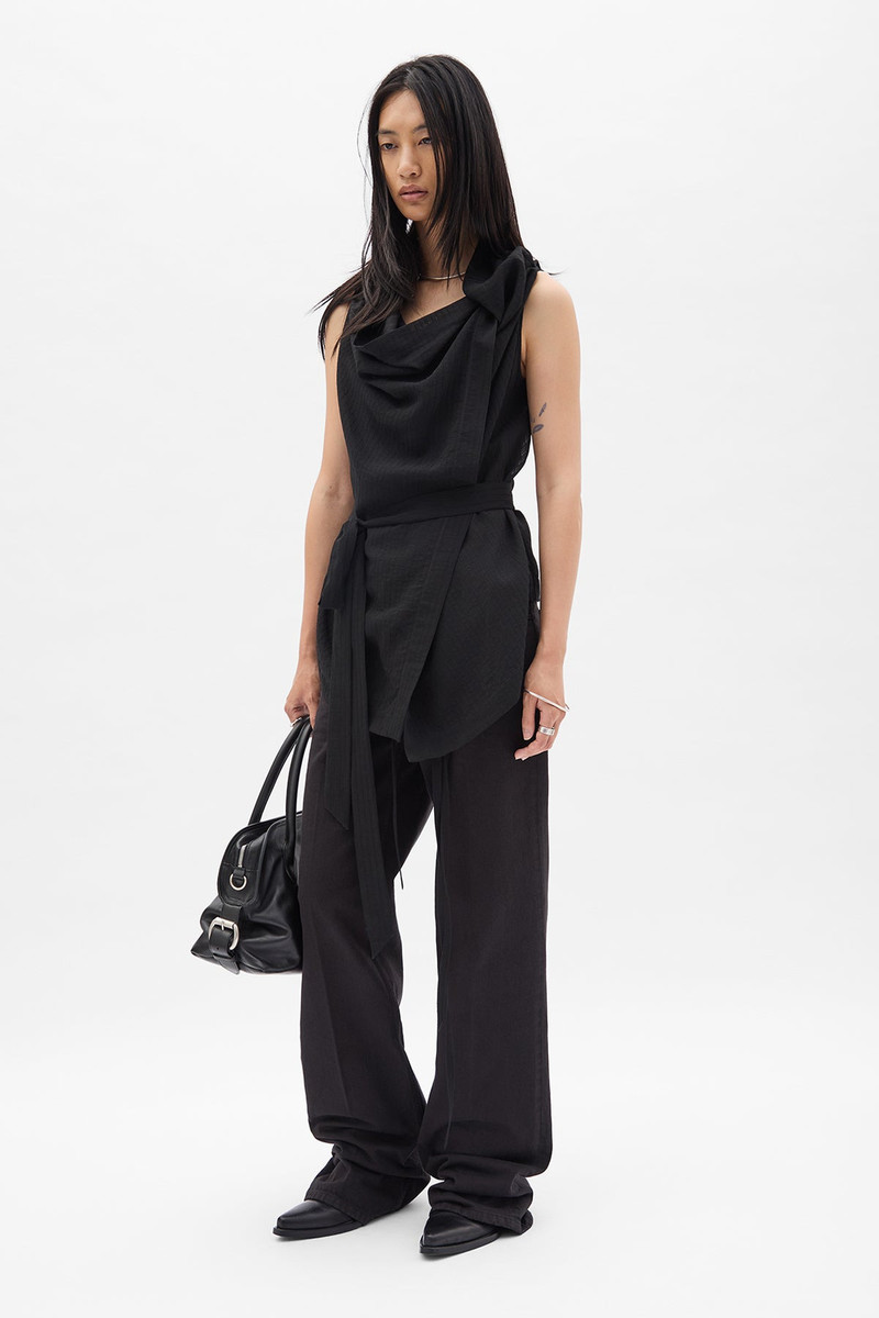 Macy Asymmetric Wrap Top 4
