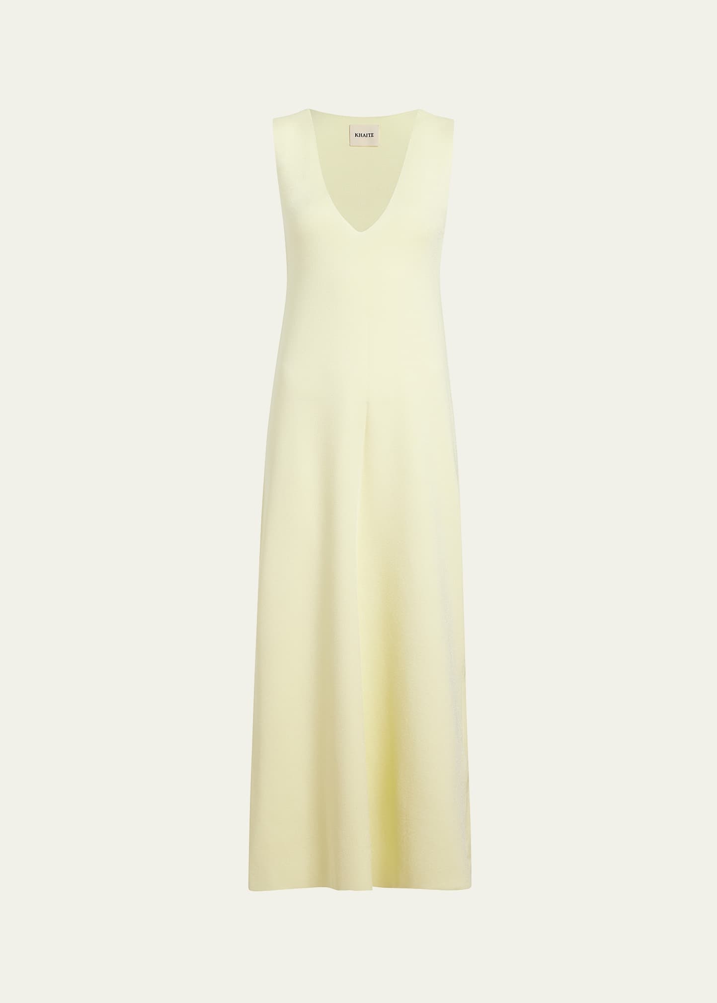Keran Long V-Neck Dress - 1