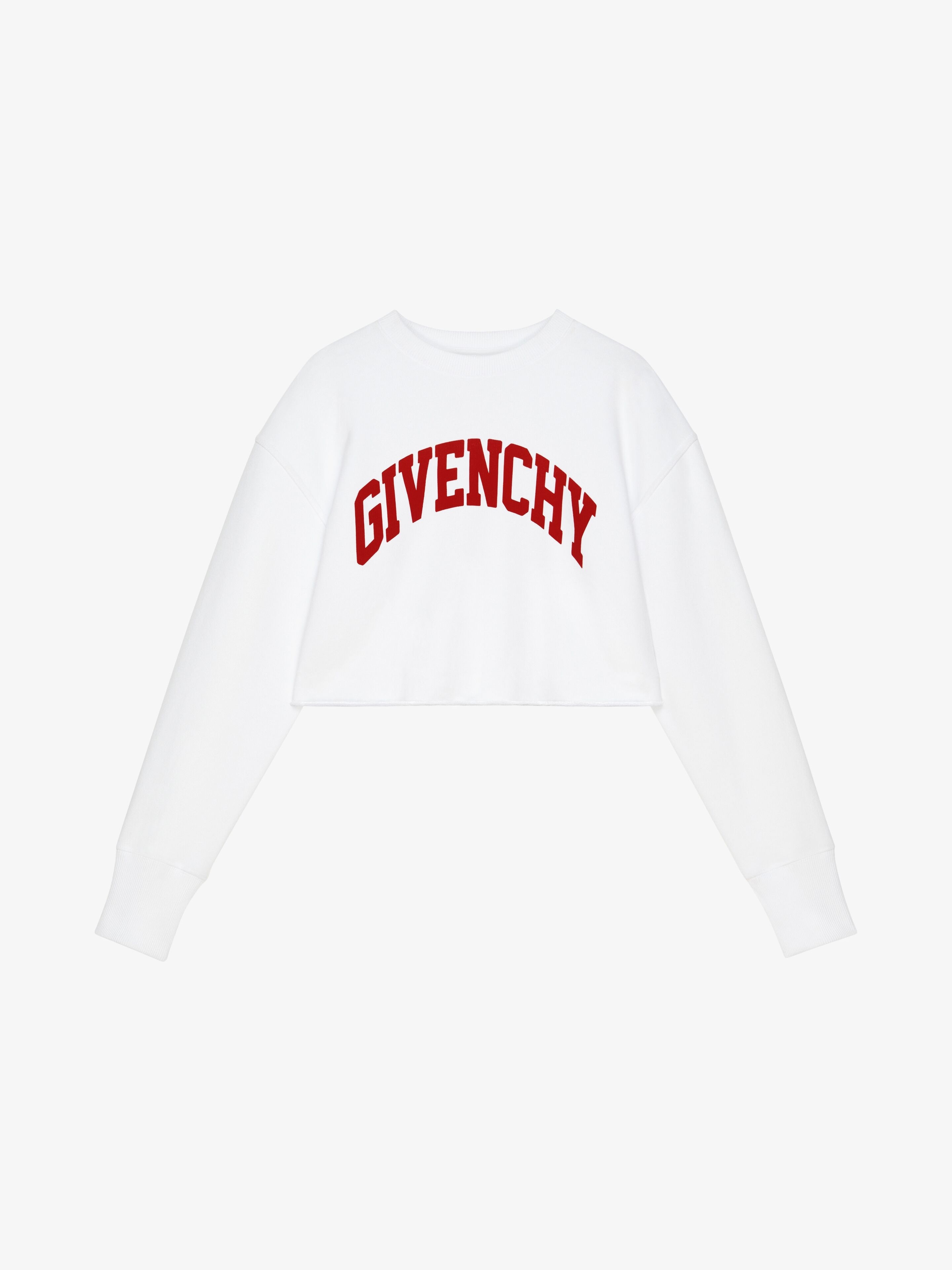 CROPPED CREWNECK SWEATSHIRT - 1