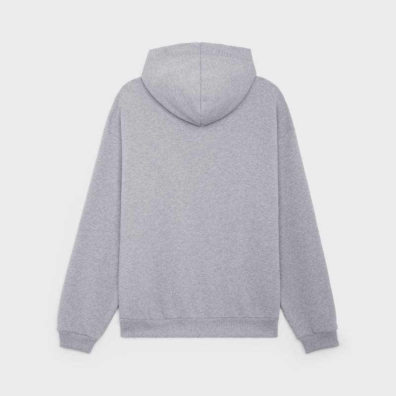 CELINE LOOSE HOODED SWEATSHIRT IN COTTON FLEECE outlook