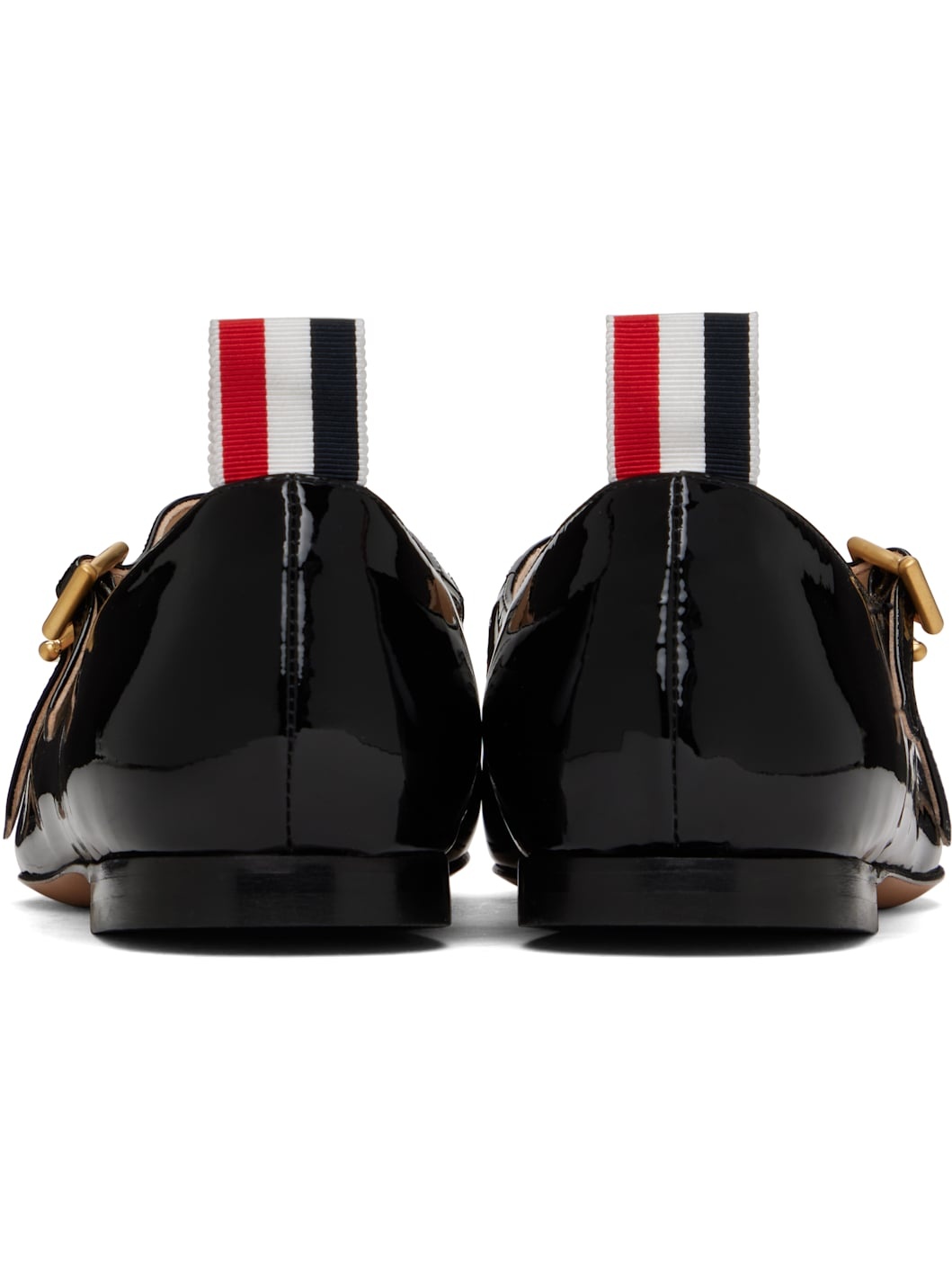 Black Thom John Ballerina Flats - 2