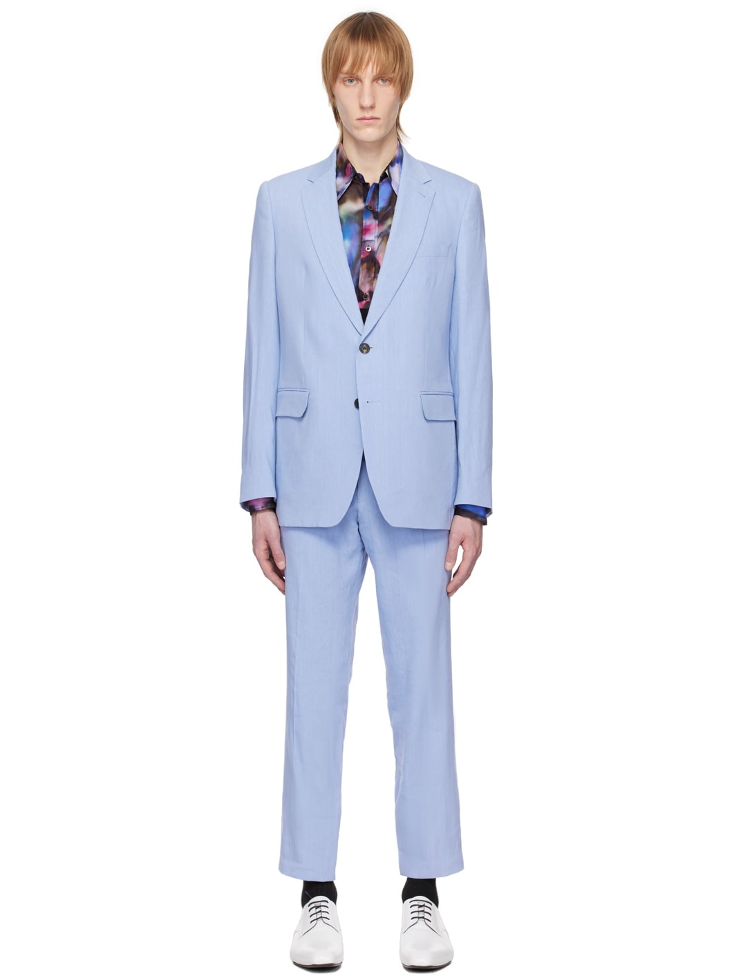 Blue Notched Suit - 1