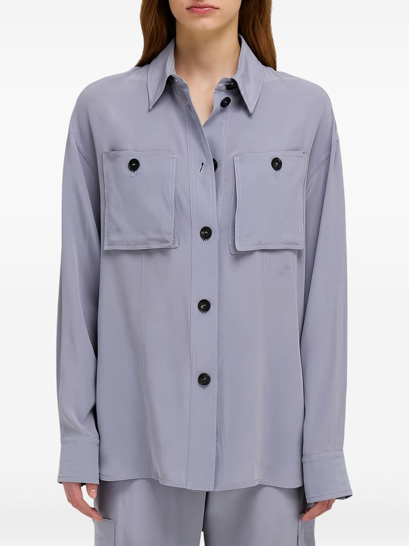 FERRAGAMO double-pocket shirt outlook