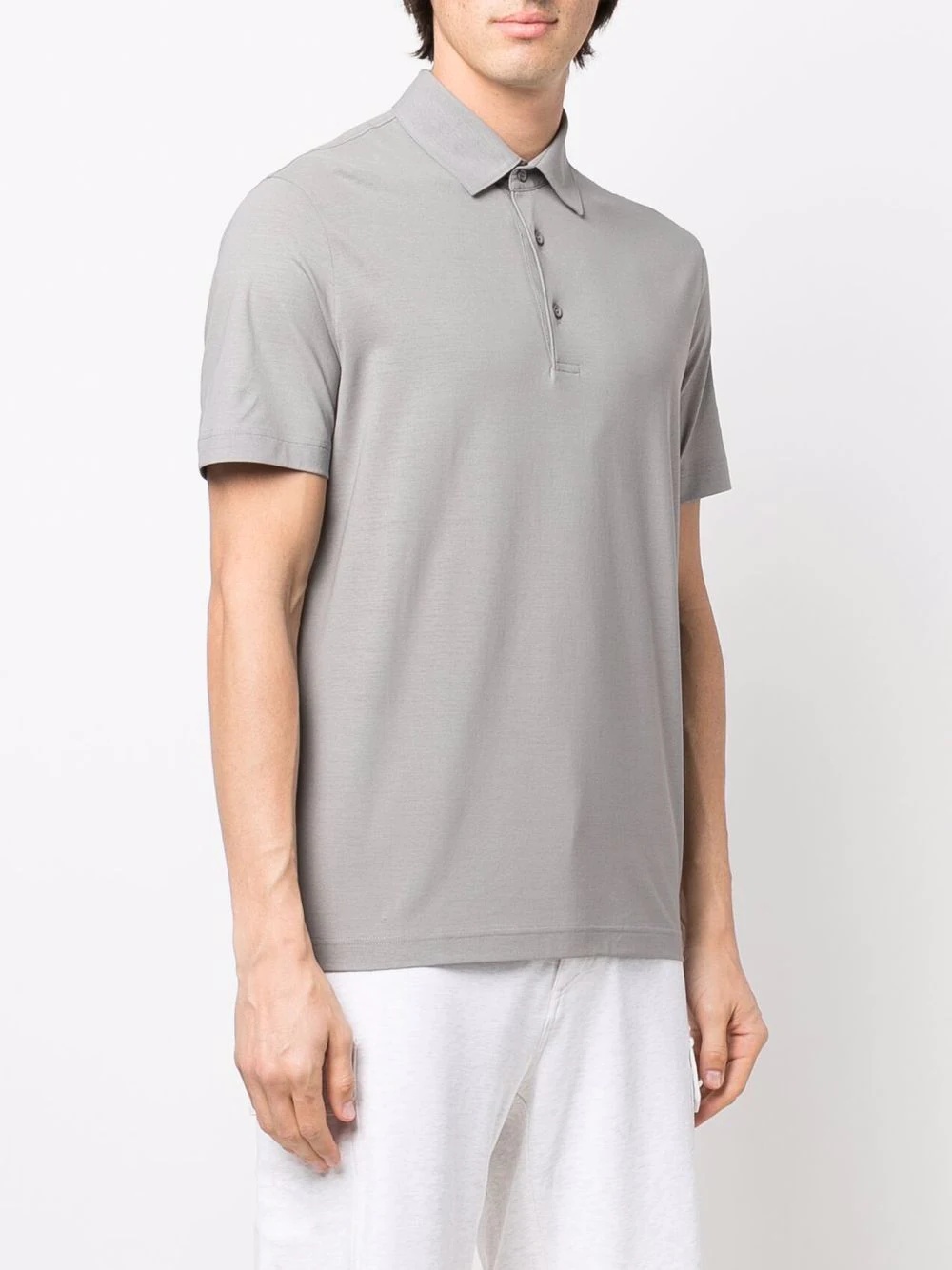 cotton polo shirt - 3