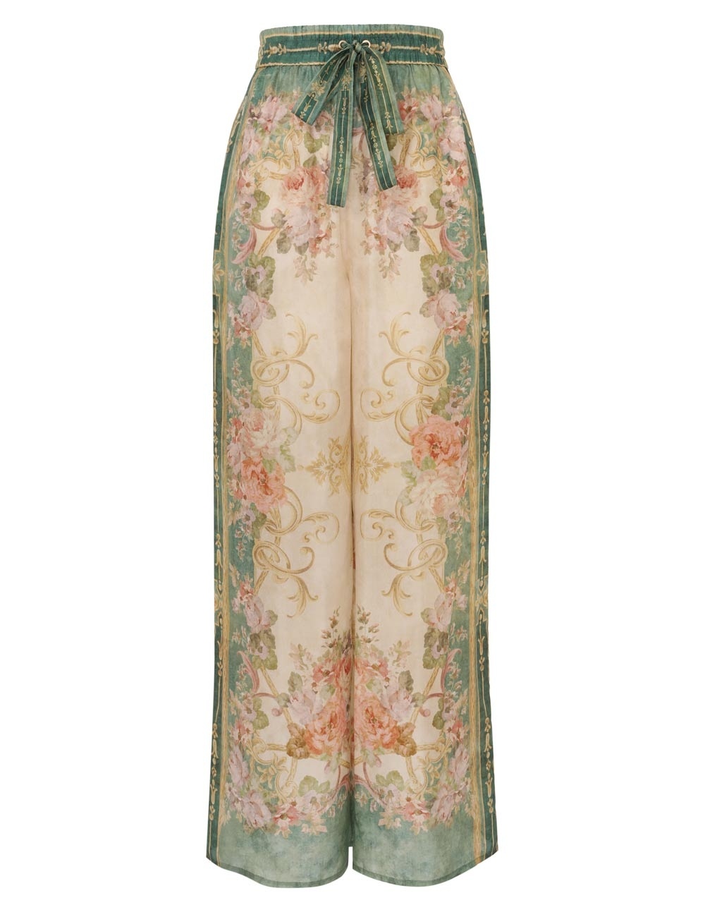 パンツ Zimmermann Relaxed Floral Print Trousers With Elasticated Zimmermann Relaxed Floral Print Trousers With Elasticated