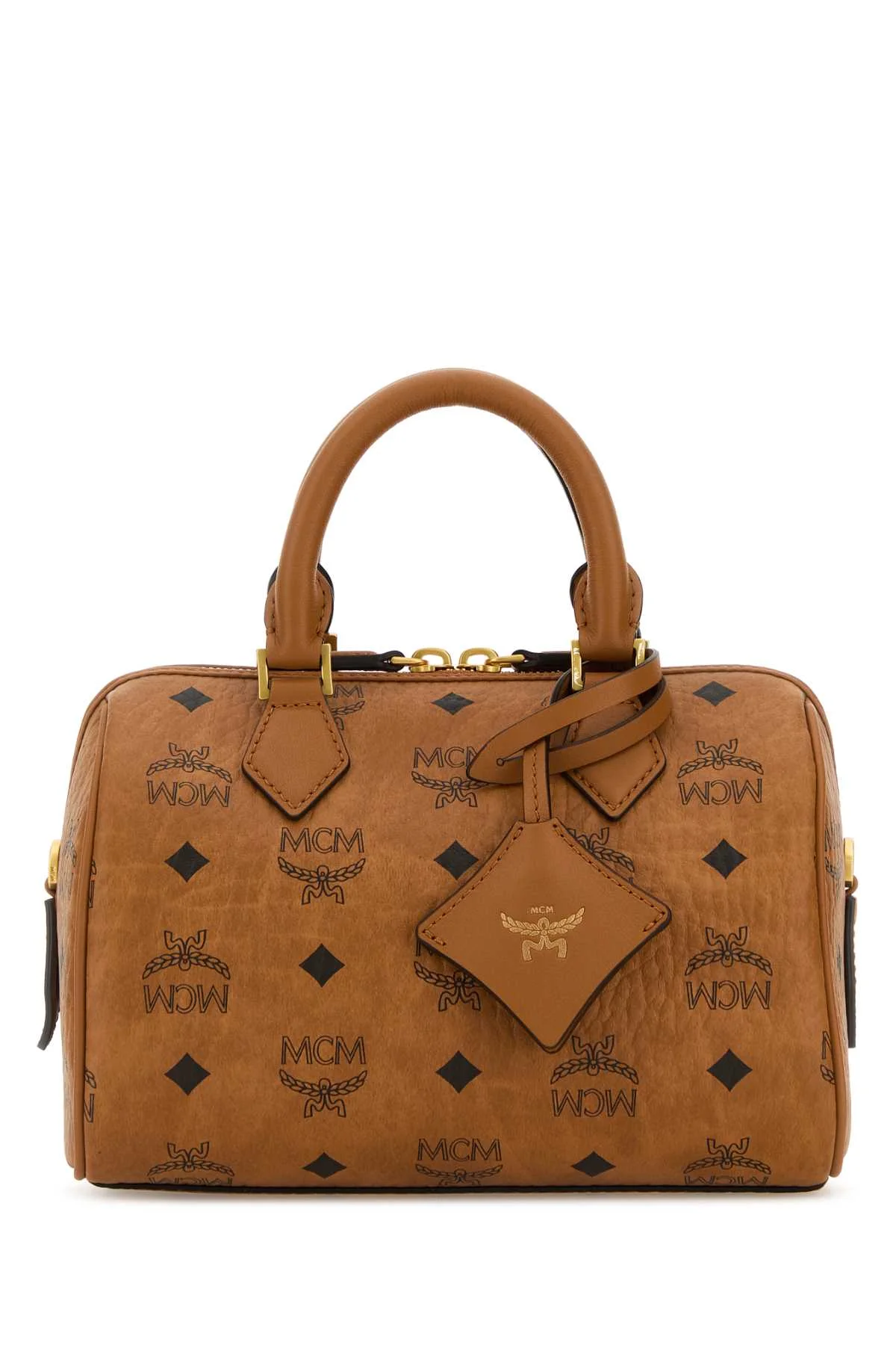 Mcm Women Ella Vi Boston Sml Co - 1
