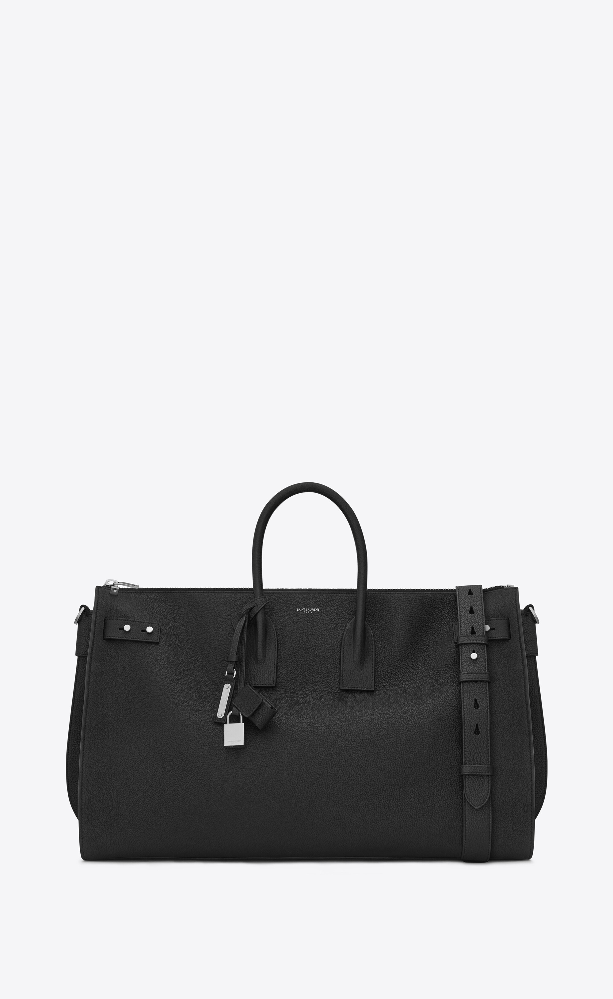 sac de jour 48h duffle bag in grained leather - 1