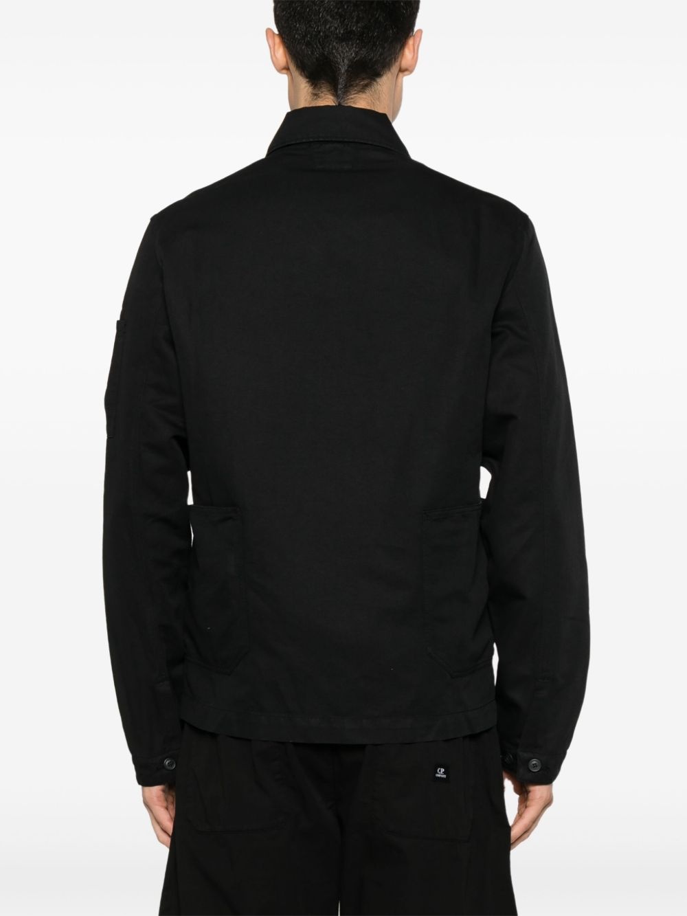 Lens-detailed overshirt - 4