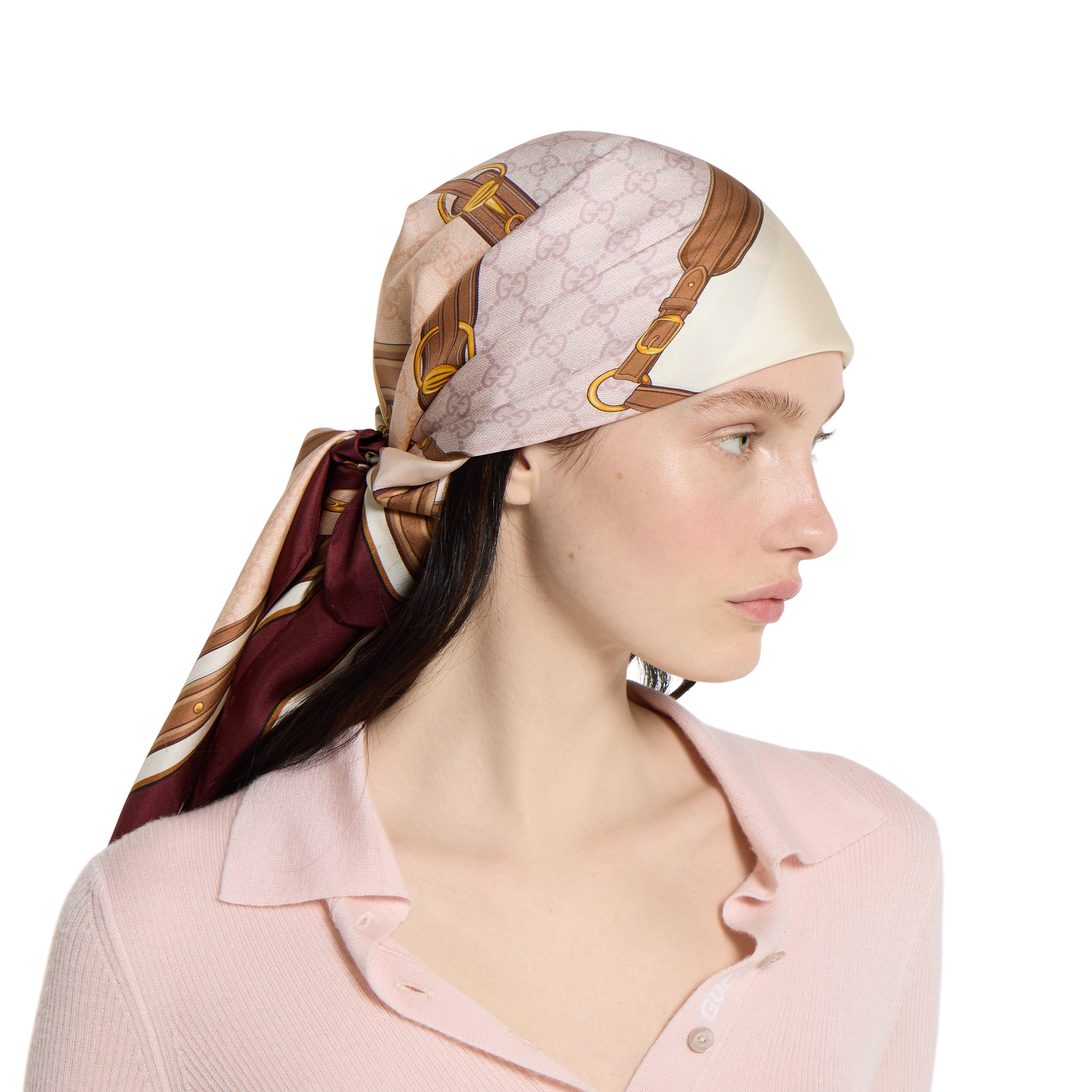 Printed silk carré - 4