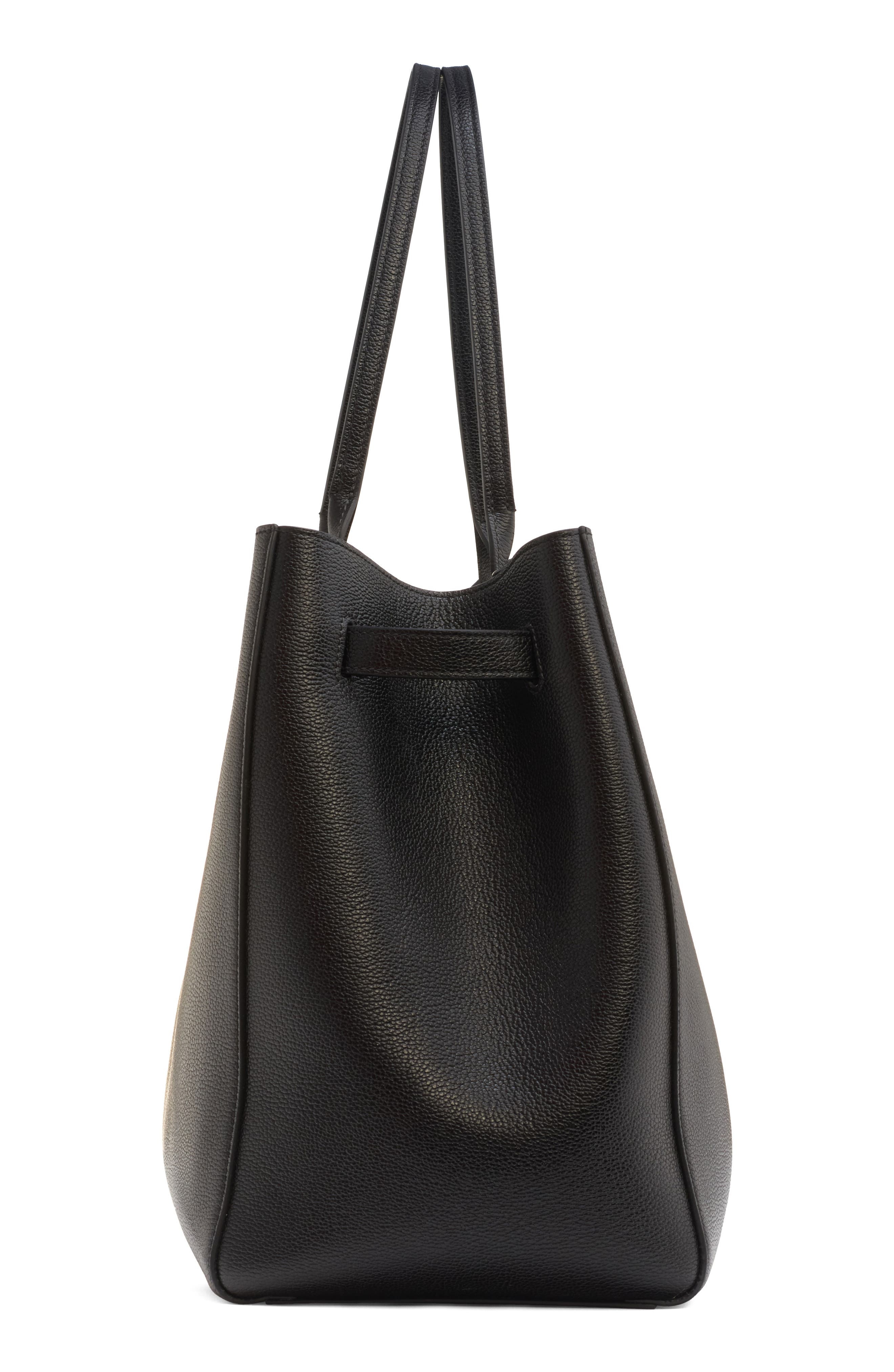 TOM FORD Large Audrey Grained Leather Tote in 1N001 Black at Nordstrom - 5
